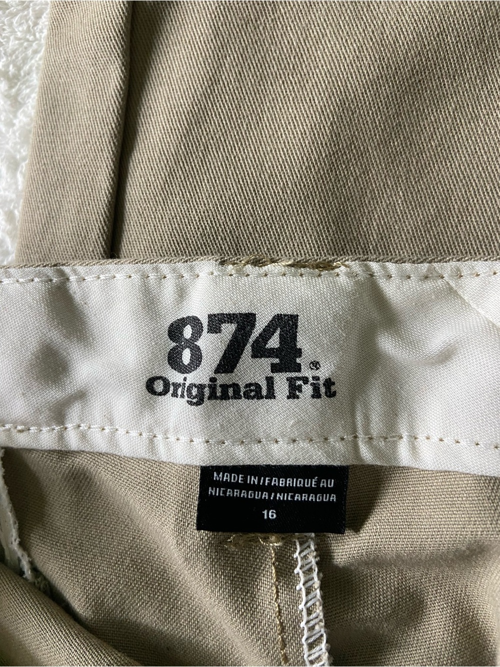Original Fit Kids Khaki Casual Bottoms